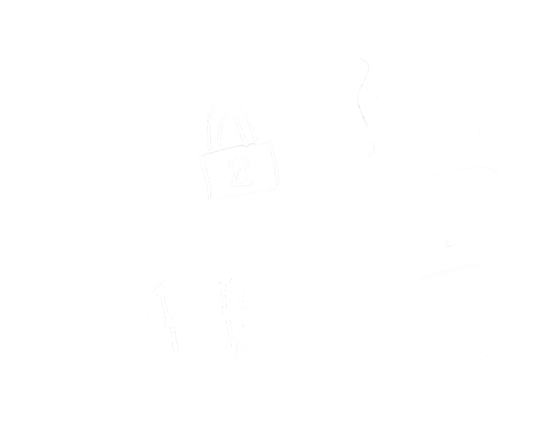 A doodle of me having trouble doing user research