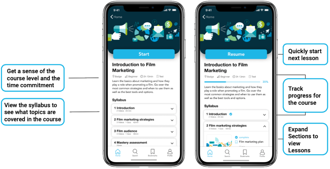 Hi-fi prototype images